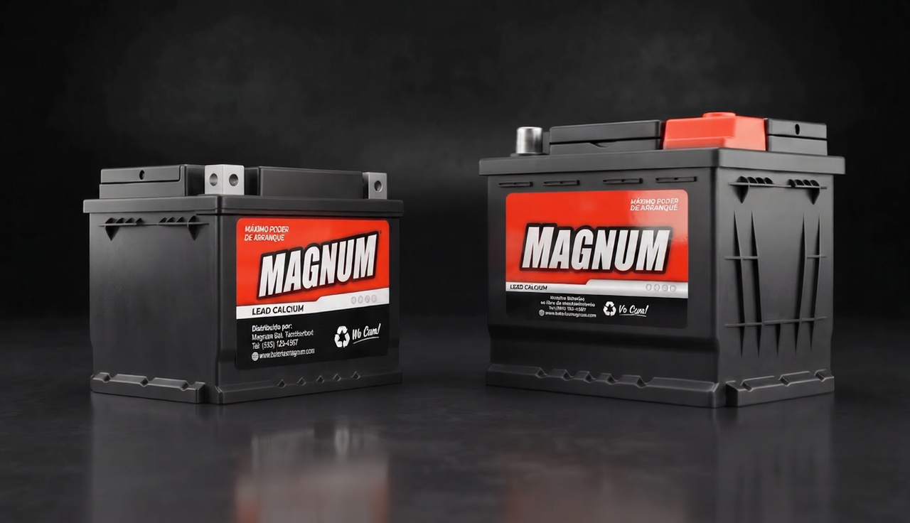 Batería Magnum Auto 45Ah, línea Magnum certificada por Industrias Dacar — outlet Guayaquil